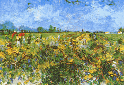 Vincent Van Gogh Green Vineyard